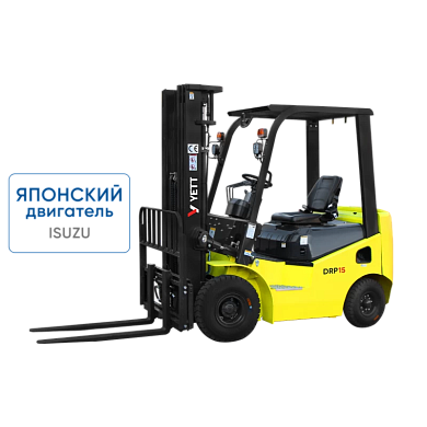 Дизельный погрузчик с японским двигателем YETT DRP15-WS5K2-ZSM480-SS