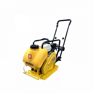 Виброплита бензиновая прямоходная NORSU RF-70TH (колесный комплект, бак для воды)