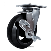 SCdb 80 Большегрузная поворотная колесная опора с тормозом ч.р. д200 (VILS)