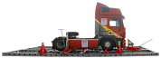 SIVER T – Стапель для правки рам грузовых а/м и полуприцепов . Стартовый комплект