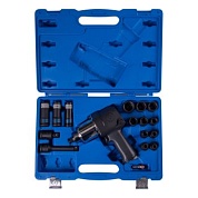 Гайковерт пневматический ударный 1/2", 881 Нм, с комплектом головок, 17 предметов KING TONY 44106AMP01