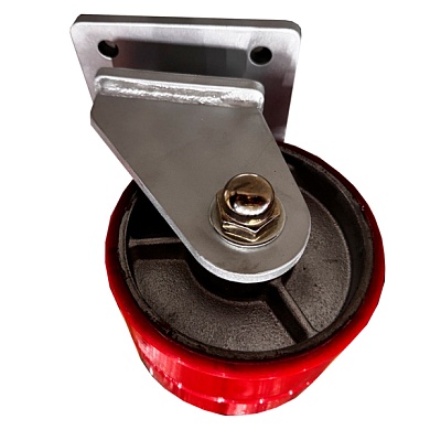 SCp 63 MAX-2 TW Сверхбольшегрузная сдвоенная поворотная колёсная опора, полиуретан, г/п 1800 кг, д. 150 (VILS)