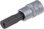 Торцевая головка короткая с битой 1/4" H6, СТАНКОИМПОРТ, CS-14.12.H6
