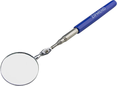 Телескопическое зеркало инспекционное круглое Ø50мм, L-250–914мм