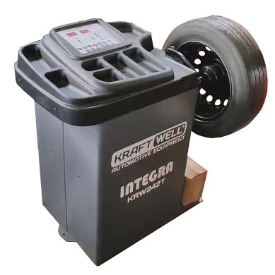 Балансировочный станок INTEGRA с ручным вводом параметров и цифровым дисплеем KraftWell арт. KRW242T