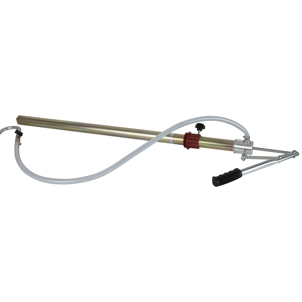 WDK-940A Маслораздаточный ручной насос с лейкой для бочек Wiederkraft