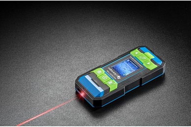 HOEGERT Детектор проводки/лазерный дальномер, 2 в 1