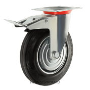 SCb 93 Промышленная поворотная колесная опора с тормозом ч.р. д75 (VILS)