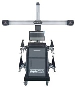 KraftWell VeritaPro-III Стенд сход-развал 3D с кабинетом и алюминиевой стойкой с лифтом, ПК в комплекте