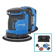 Машина шлифовальная орбитальная с регулировкой оборотов, аккумуляторная, 150 мм NORDBERG NE436K