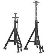 KraftWell KRWJS7.5H Стойка опорная 7500 кг