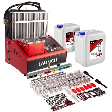 Установка для тестирования и очистки форсунок FSI, GDI и PIEZO Launch CNC-605+ LNC-265