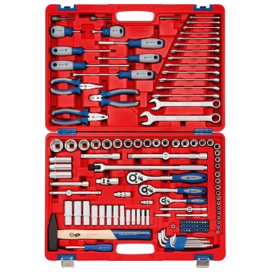 Набор инструментов 137 предметов, универсальный МАСТАК 01-137C