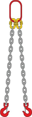 Строп цепной 2,12т-1,1м