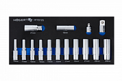 HOEGERT Набор насадок с переходниками 14 шт., ложемент EVA