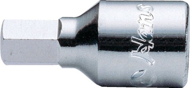 Головка с шестигранником HEX на 1/2", 4016M10, Hans