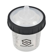 SCH-650S-125 Набор одноразовых бачков 650 мл/125μm Schtaer-Standart c многоразовым стаканом