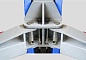 KraftWell KRW5.5MUXL_blue Подъемник двухстоечный г/п 5500 кг. электрогидравлический