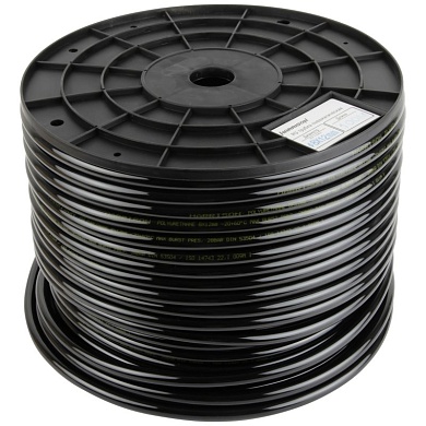 HUS0812-BK Трубка черная Harrison PU 8х12 мм, длина 100 м