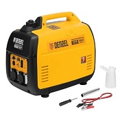 Генератор инверторный GT-2200iS, 2.2 кВт, 230 В, бак 4 л, закрытый корпус, ручной старт Denzel