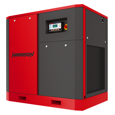 HRS-9513800 Винтовой компрессор с прямым приводом Harrison: 13800 л/мин, 10 бар, 90 кВт