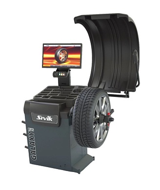 Балансировочный станок (СБМП-60/3D Л) GALAXY Plus SIVIK серый