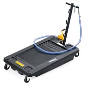 KraftWell KRW1865 Емкость для сбора отработанного масла, пластиковая 68 л, на колесах