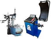 Комплект TS24AC+HR360 Станок шиномонтажный автомат+TS-600 Балансировочный стенд для легковых авто (380 V)